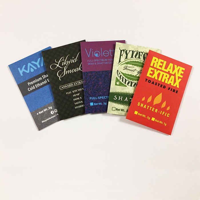 Cannabis Wax Envelops